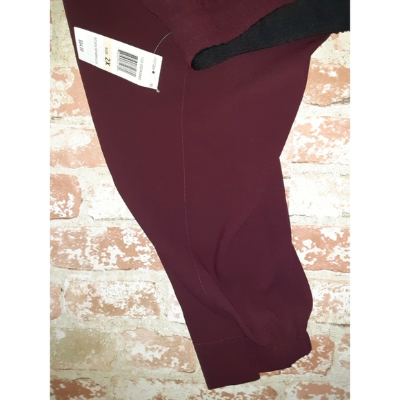 Gibson Latimer Song Sparrow Pull-On Jogger Pants - Maroon - Picture 7 of 16
